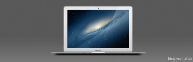 Apple MacBook Air 13″矢量PSD下载