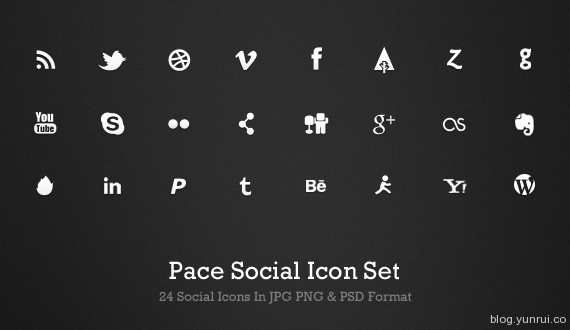 pace-social-free-minimal-clean-icons