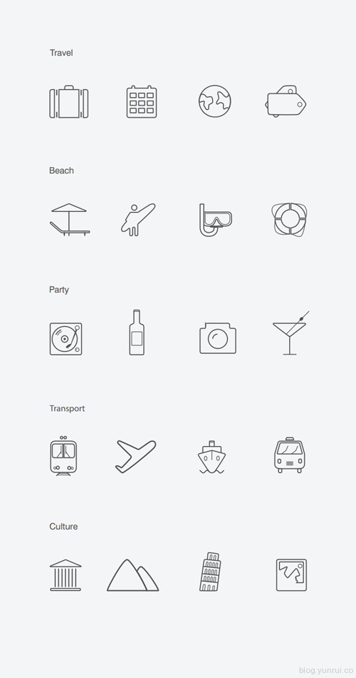 20 Free Vector Icons 