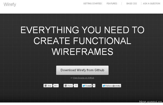 Wirefy | The Responsive Wireframe Framework