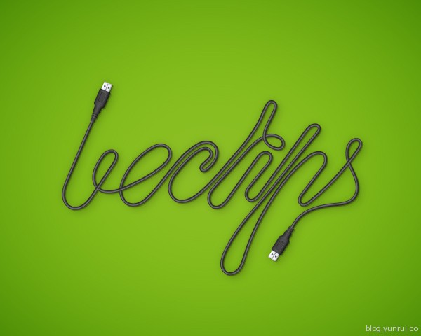 Turn Drab Text Into an Amazing Design Using This Simple USB Vector Text Effect in Web Design Inspirational Cocktail #5
