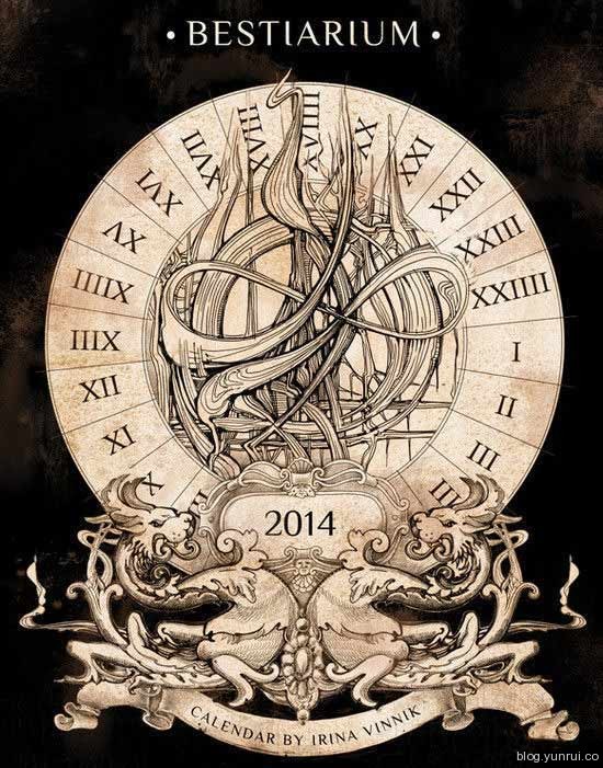 Bestiarium Calendar 2014