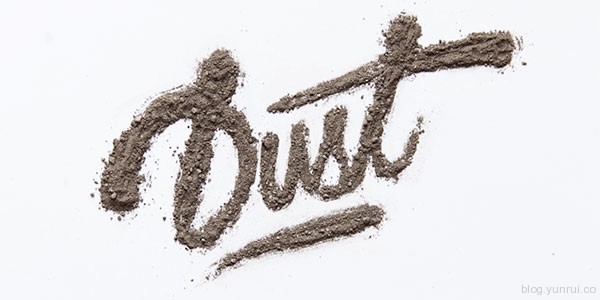 How to Create Custom Dirt Typography in Web Design Inspirational Cocktail #5