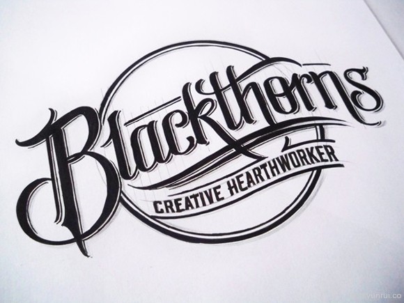 20 Amazing Examples of Typography Sketches for Your Inspiration