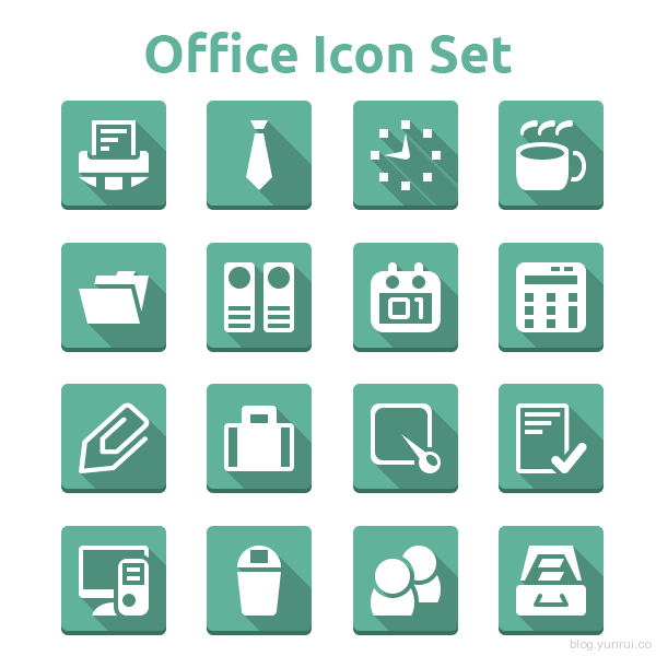 Office icon Set by Simple Icon in 40 New Icon Sets for March 2014
