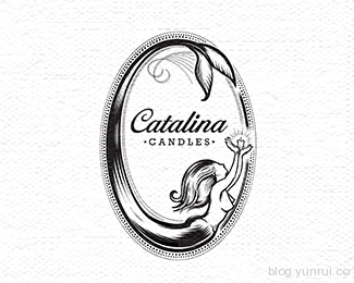 Catalina Candles by Milovanovic in 50 Logos for Inspiration
