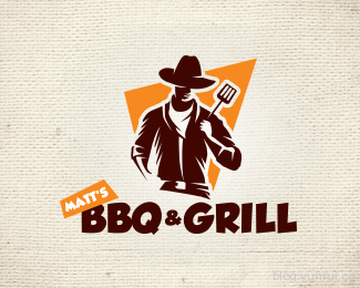 Bbq and Grill by Dax8989 in 50 Logos for Inspiration