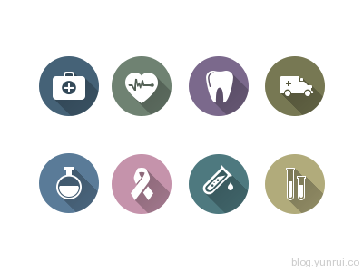 Medical Icon Pack by Iris in 47 Fresh and Flat Icon Sets for April 2014