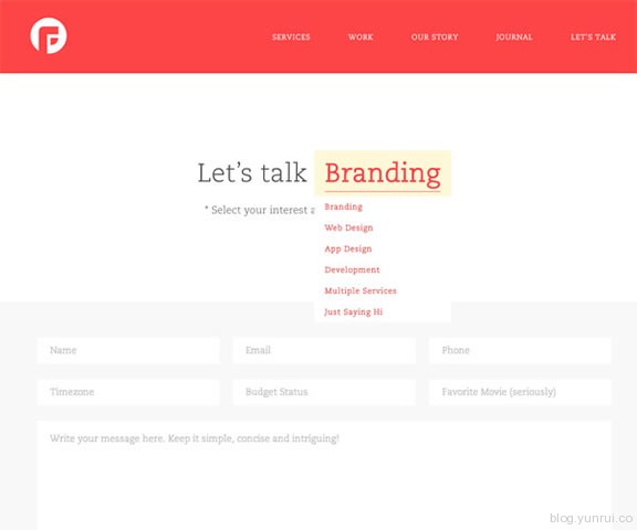 Examples of Well Designed Contact Pages