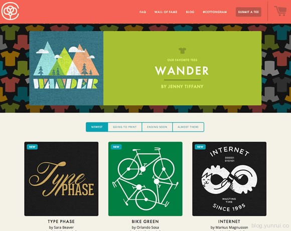 11 Inspiring Examples of Textures and Patterns in Web Design