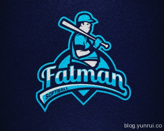 Fatman by dinoDESIGNS in 50 Logos for Inspiration