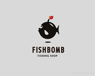 FISHBOMB by belc in 50 Logos for Inspiration