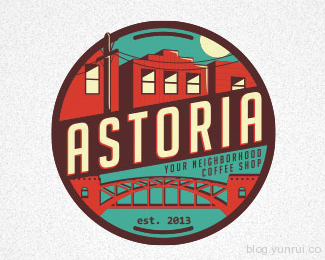 Astoria by Artem in 50 Logos for Inspiration