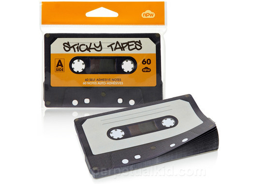 Sticky Tapes Cassette Notepad