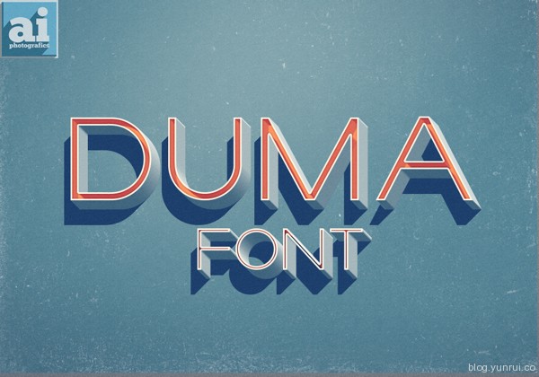 Duma Free Font by Ish Adames in 40+ Fresh and Free Fonts for May 2014