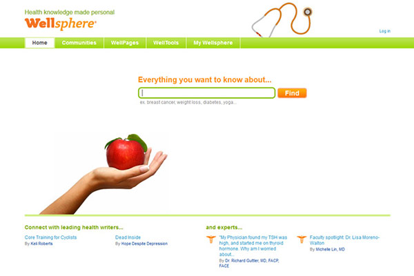 Medical Website Design - Well Sphere