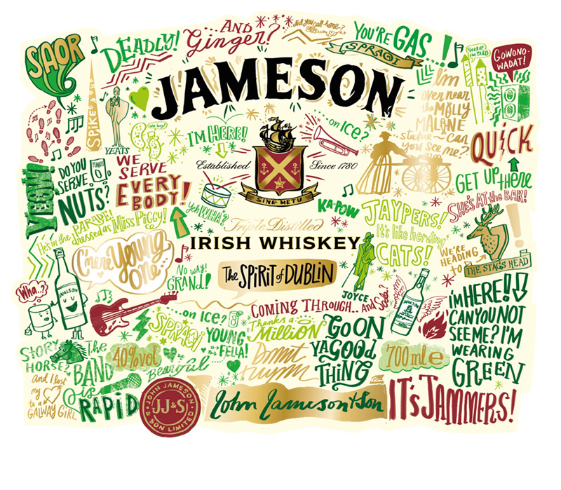 Jameson Reveals St. Patrick's Day Limited Edition Bottle by Jameson in Package Design Inspiration for May 2014