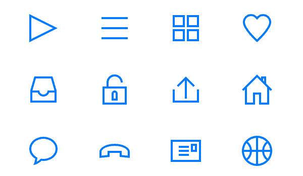 Lightly Icons Free by Timothy Miller in 40+ Fresh and Flat Icon Sets for May 2014