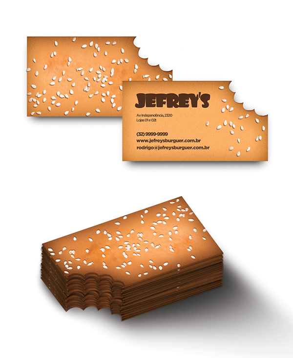 Papelaria Jefreys by Marcos Frazão in 35+ Creative Business Cards