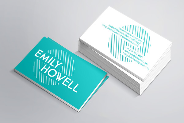 Business Card by Emily Howell in 35+ Creative Business Cards