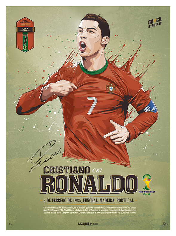 Stars World Cup 2014 by Fer in World Cup 2014: Showcase of Creative Posters and Illustrations