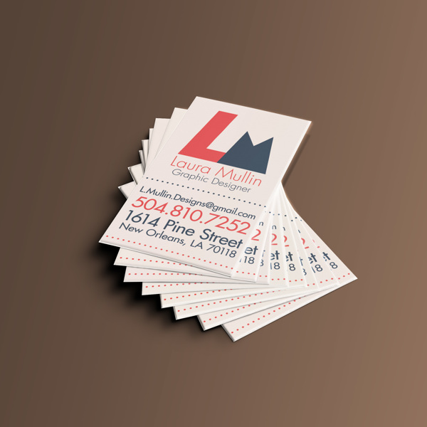Personal Identity 2014 by Laura Mullin in 35+ Creative Business Cards