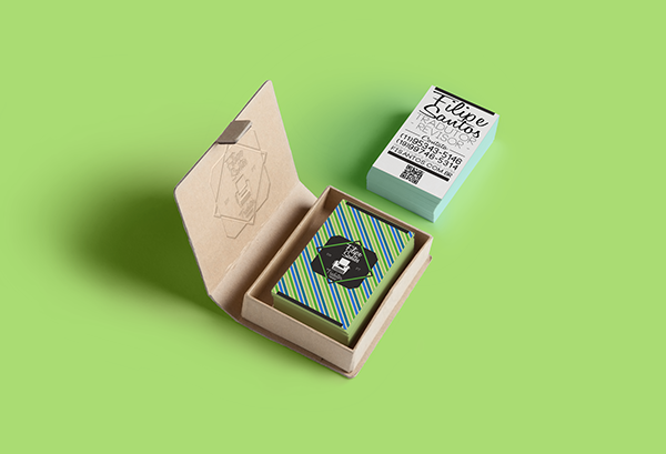 Filipe Santos Business Card by Lucas Rodrigues in 35+ Creative Business Cards