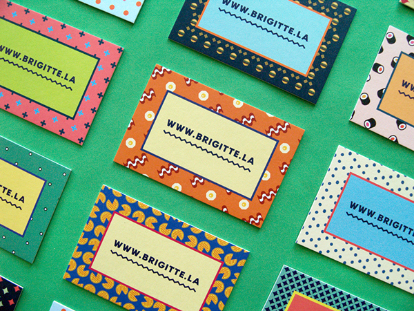 Personal Cards by Brigitte La in 35+ Creative Business Cards