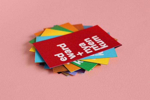 Personal Identity by Edward Nyamenkum in 35+ Creative Business Cards