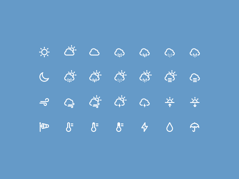 Freebies stroke icons [vol.4] by Rami McMin in 26 Free and Flat Icon Sets