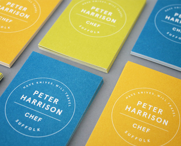 Peter Harrison by Caravan in 35+ Creative Business Cards