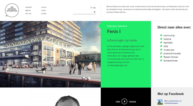>Mei architects and planners in Web Design Inspiration: Swiss Style 