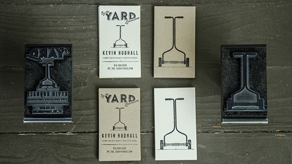 By The Yard by Jared Bergeron in 35+ Creative Business Cards