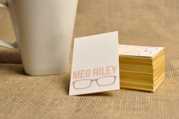 Personal Identity by Maegan Riley in 35+ Creative Business Cards