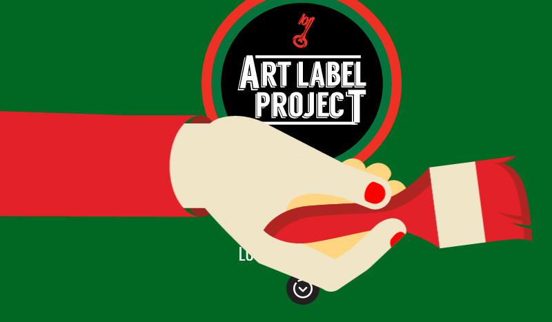 Art Label Project in 30 Creative Website Designs 2014