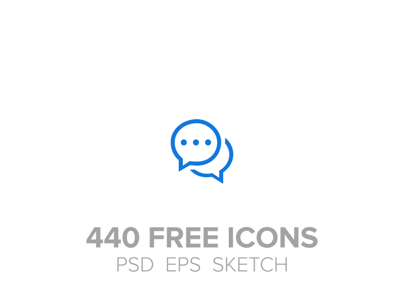 440 Free Icons by Catalin Fertu in 38 Fresh and Modern Icon Sets