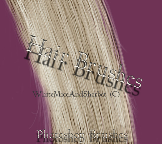 hair brushes by whitemiceandsherbet d7ob0fe 550x488 Awesome New Photoshop Brushes for Photo Manipulation   Vol.1