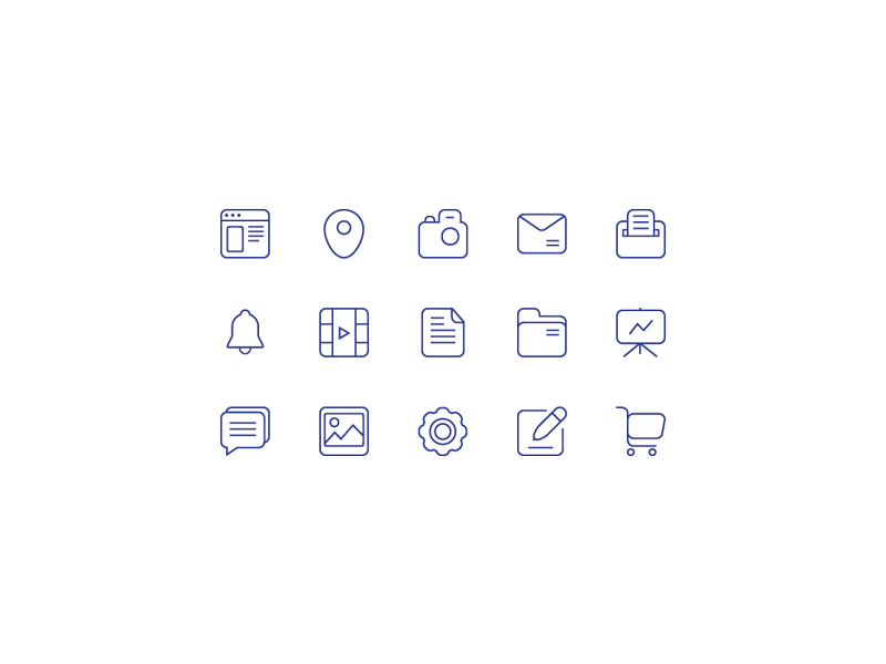 Free Icons by Oleksii Dudko in 38 Fresh and Modern Icon Sets