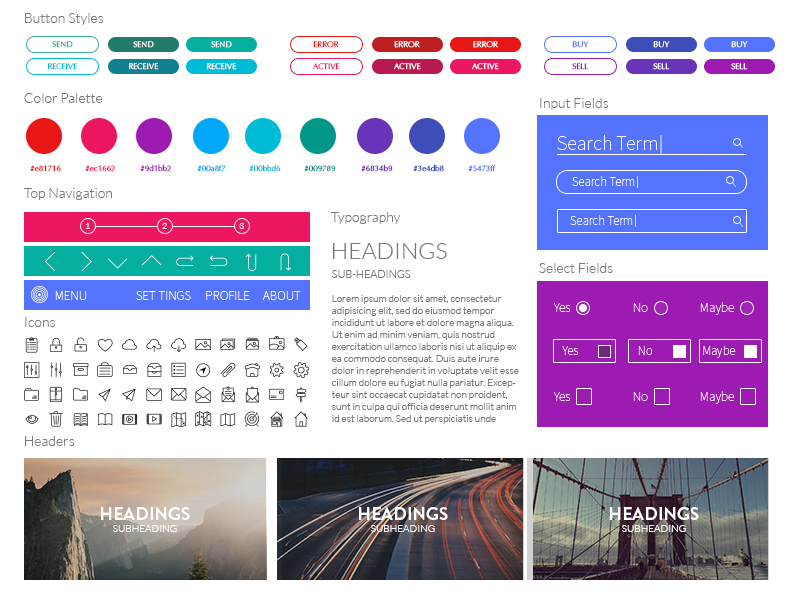 Ui Kit by KINGLY in 30+ Free UI Kits for Web Designers