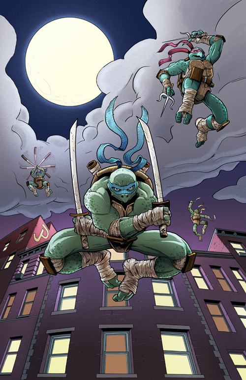 TMNT by Jason Piperberg in 忍者神龟插画艺术品展示