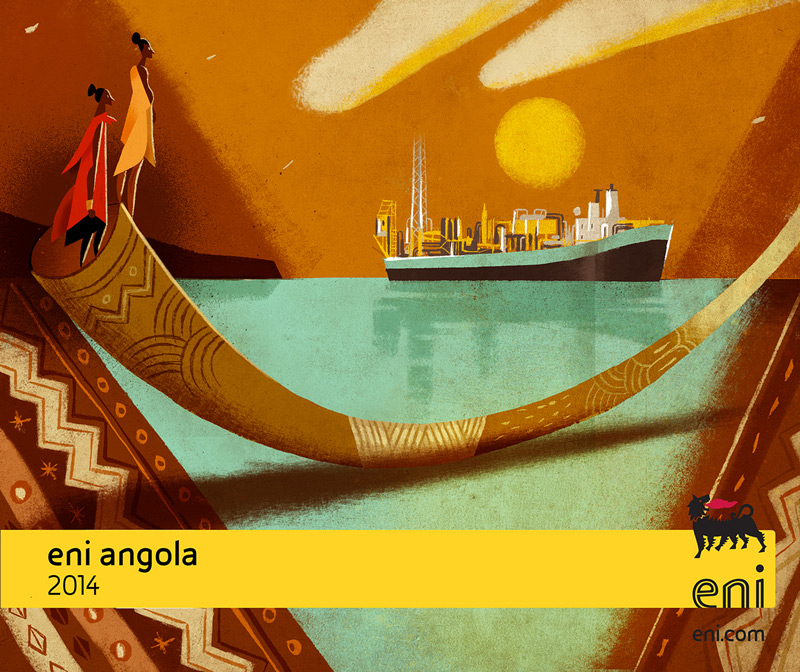Eni Angola in2014夏季国际最有创意的广告创意设计欣赏