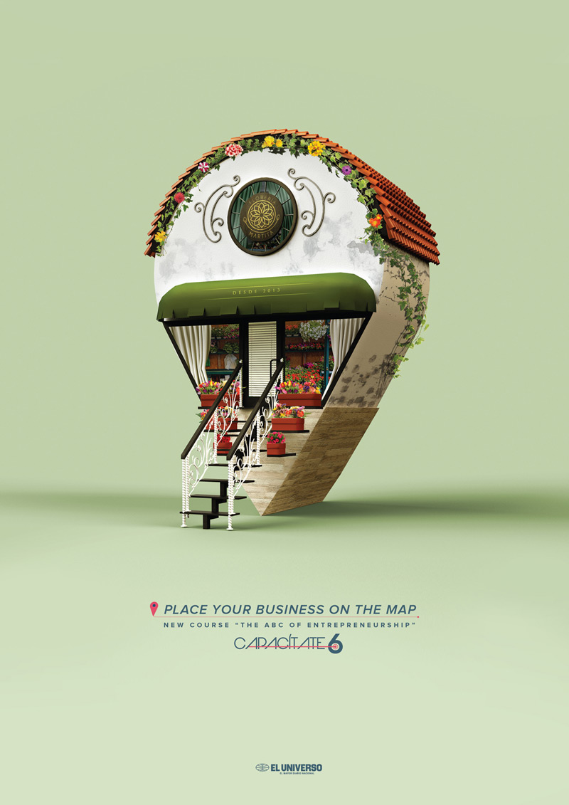 El Universo by Santiago Landaburü in2014夏季国际最有创意的广告创意设计欣赏