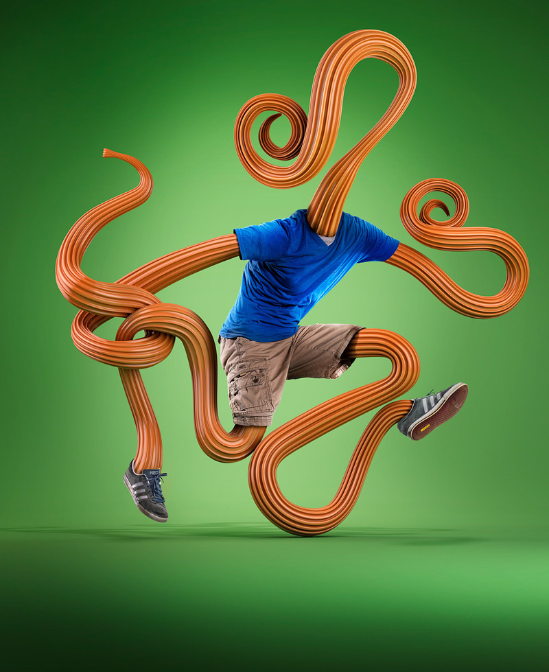 Living Sculptures by Mike Campau in2014夏季国际最有创意的广告创意设计欣赏
