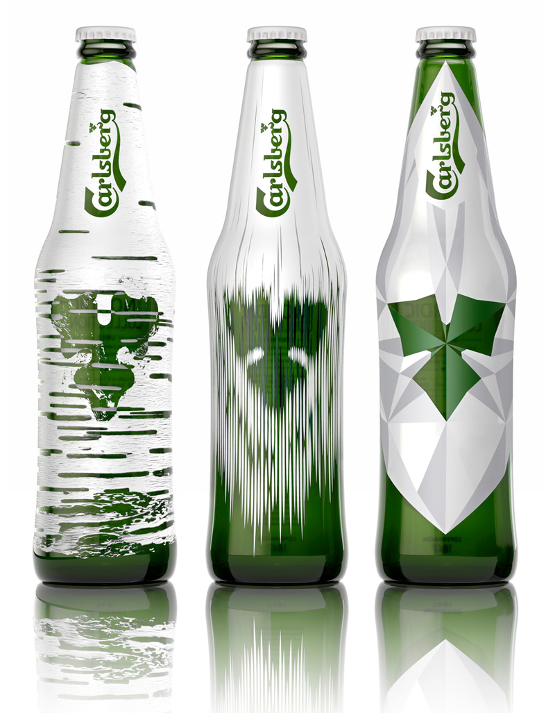 Carlsberg's Limited Edition: The Nordic Collection in2014年8月最新的包装设计灵感欣赏