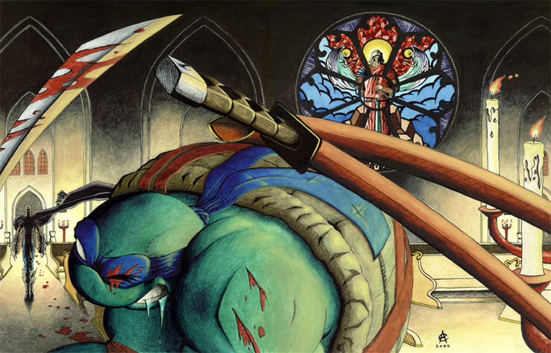 TMNT by soliton in 忍者神龟插画艺术品展示