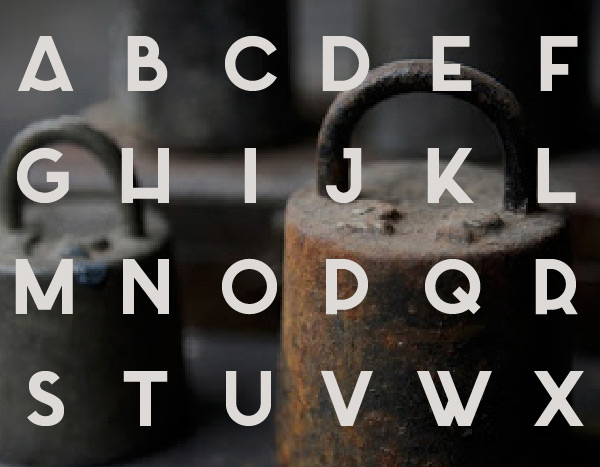 Azedo Free Font by Pedro Azedo in20个2014年8月出炉的免费又新鲜的字体套装下载