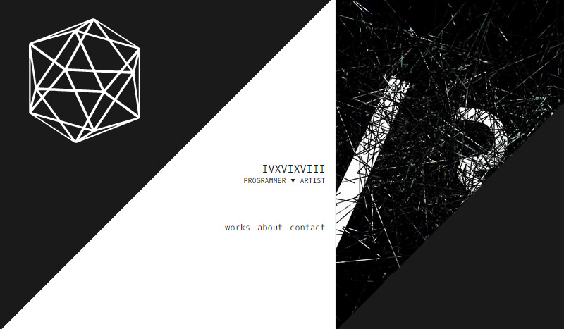 ivxvixviii in 9月第三周的网页设计灵感与欣赏的鸡尾酒（照片与图形）