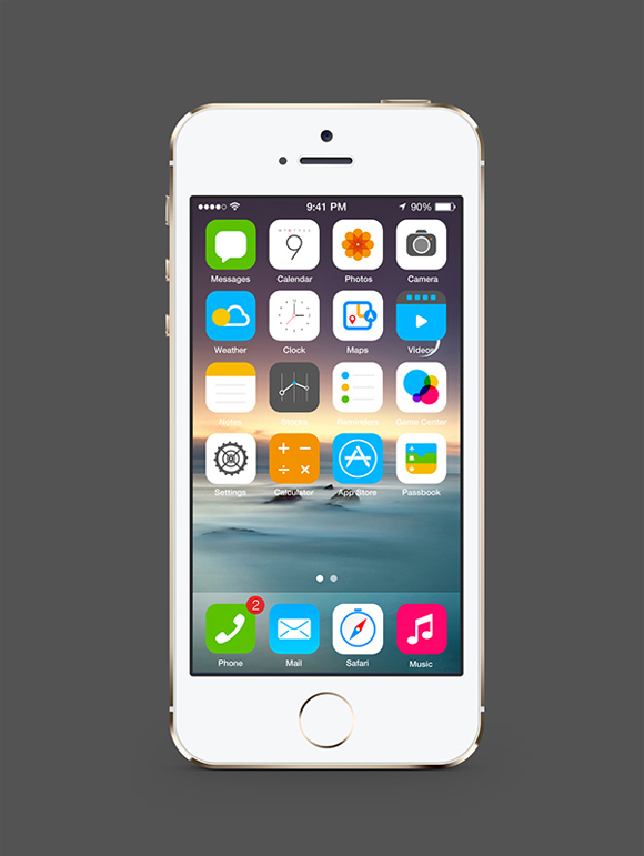 你必须要看的15个超酷的iOS8概念设计欣赏