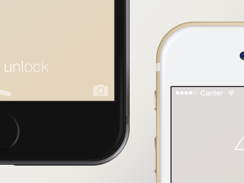 Realistic iPhone 6 mock-up (PSD) by Robin P. in 35个新鲜的iPhone6展示模型PSD下载