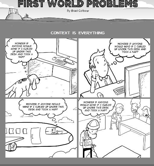 Brad Colbow - First World Problems Comic